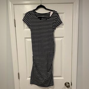 Isabel Maternity Short Sleeve T-Shirt Dress